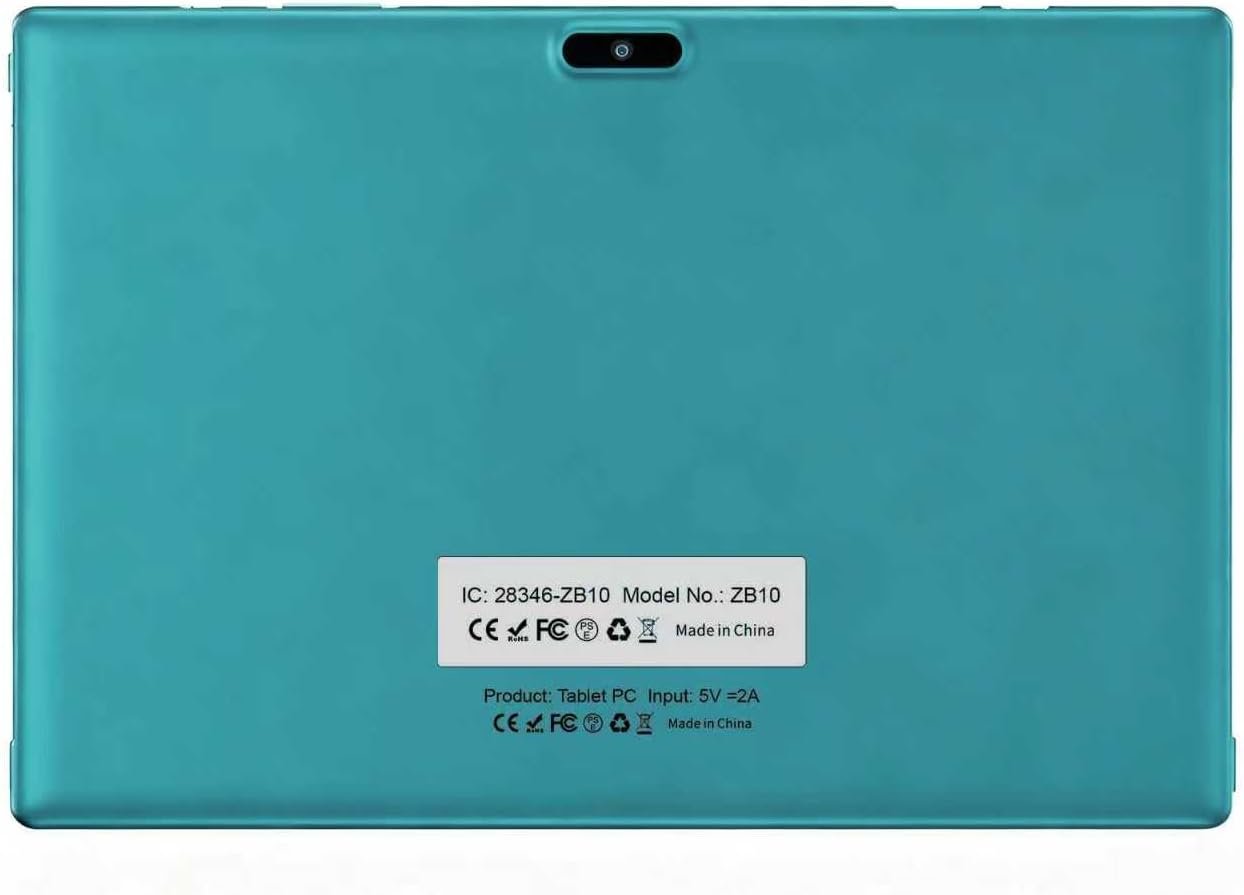 1792404811 Android Tablet 10 Inch Tablet With Case Stylus Android 15 Tablets 8GB RAM 32GB ROM Support 1TB Expansion 6000mah Battery 10 1 IPS HD Touchscreen 2MP8MP Dual Camera WIFI 6 Bluetooth5 0 Tablets