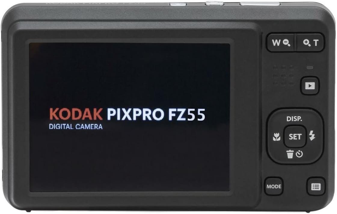 1792414571 KODAK PIXPRO FZ55 16MP Compact Digital Camera 5X Optical Zoom Black