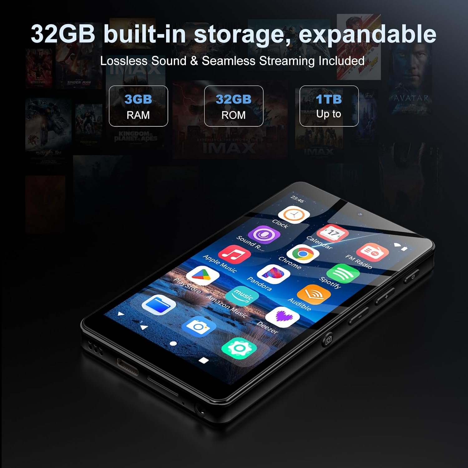 1792447401 32GB MP3 Player with Bluetooth and WiFi 4 02 HD Music Player with Spotify