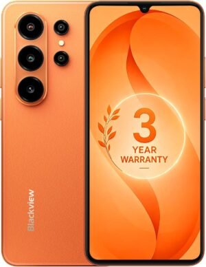 Blackview Wave 10C Android Phone Unlocked 6.88" Large Screen, Android 16 Unlocked Smartphones 16(4 12) GB 128GB 1TB, 32MP 13MP, Dual SIM Face ID GPS OTG, Only for T-Mobile, Orange