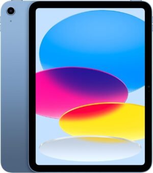 Apple iPad 11-inch: A16 chip, 11-inch Model, Liquid Retina Display, 128GB, Wi-Fi 6, 12MP Front 12MP Back Camera, Touch ID, All-Day Battery Life — Blue