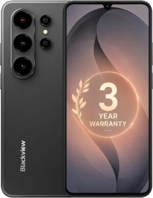 Blackview Wave 10C Android Phone Unlocked 6.88" Large Screen, Android 16 Unlocked Smartphones 16(4 12) GB 128GB 1TB, 32MP 13MP, Dual SIM Face ID GPS OTG, Only for T-Mobile, Black