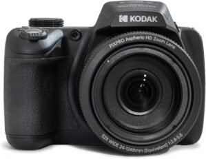 KODAK PIXPRO AZ528 16MP Digital Camera, 52x Optical Zoom, Wi-Fi, Black